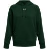 imageUnder Armour Womens Rival Fleece Hoodie301 Forest Green   White
