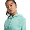 imageUnder Armour Womens Rival Fleece Hoodie361 Neo Turquoise   White