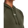 imageUnder Armour Womens Rival Fleece Hoodie390 Marine Od Green   White