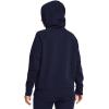 imageUnder Armour Womens Rival Fleece Hoodie410 Midnight Navy   White