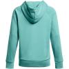 imageUnder Armour Womens Rival Fleece Hoodie482 Radial Turquoise   White