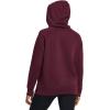imageUnder Armour Womens Rival Fleece Hoodie609 Maroon   White