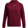 imageUnder Armour Womens Rival Fleece Hoodie625 Cardinal   White