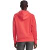 imageUnder Armour Womens Rival Fleece Hoodie690 Venom Red   White