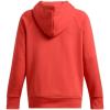 imageUnder Armour Womens Rival Fleece Hoodie860 Dark Orange   White