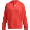 imageUnder Armour Womens Rival Fleece Hoodie860 Dark Orange   White