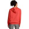 imageUnder Armour Womens Rival Fleece Hoodie860 Dark Orange   White