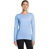 imageUnder Armor Womens Featherweight Fleece Crew466 Horizon Blue   White