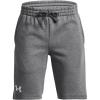imageUnder Armour Boys Rival Fleece Shorts025 Castlerock Light Heather   White