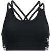 imageUnder Armour Girls Armour HeatGear Mid Impact Sports Bra002 Black   White