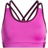 imageUnder Armour Girls Armour HeatGear Mid Impact Sports Bra572 Vivid Magenta   Purple Gemini