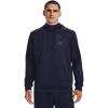 imageUnder Armour Mens Big Logo Armourfleece Hoodie410 Midnight Navy  Academy  Black