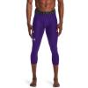 imageUnder Armour Mens HeatGear Armour 34 LeggingsPurple 500White