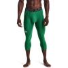 imageUnder Armour Mens HeatGear Armour 34 LeggingsTeam Kelly Green 305White