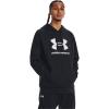 imageUnder Armour Mens Rival Fleece Logo Hoodie001 Black   White