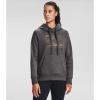 imageUnder Armour Womens Rival Fleece HoodieJet Gray Full Heather 010Ua Forest 20 Camo