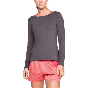 imageUnder Armor Womens Featherweight Fleece CrewAsh Taupe
