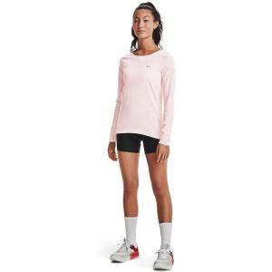 imageUnder Armor Womens Featherweight Fleece CrewBeta Tint 658Metallic Silver