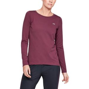 imageUnder Armor Womens Featherweight Fleece CrewLevel Purple 569Metallic Silver