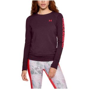 imageUnder Armor Womens Featherweight Fleece CrewRaisin Red 916Marathon Red