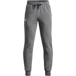 imageUnder Armour Boys Rival Fleece Joggers025 Castlerock Light Heather   White