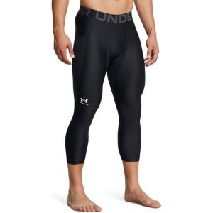 imageUnder Armour Mens HeatGear Armour 34 Leggings002 Black   White