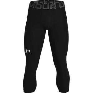 imageUnder Armour Mens HeatGear Armour 34 LeggingsBlack 001Pitch Gray