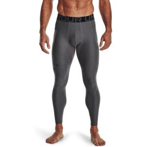 imageUnder Armour Mens HeatGear Armour LeggingsCarbon Heather 090Black
