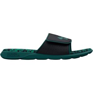 imageUnder Armour Mens Ignite Pro Slide Sandal001 BlackCoastal TealCoastal Teal