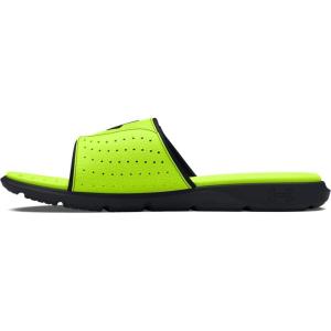 imageUnder Armour Mens Ignite Pro Slide Sandal302 Highvis YellowBlackBlack