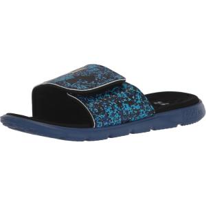 imageUnder Armour Mens Ignite Pro Slide Sandal401 Glacier BlueBlue MirageBlack