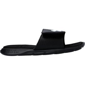 imageUnder Armour Mens Ignite Pro Slide SandalBlackBlackWhite