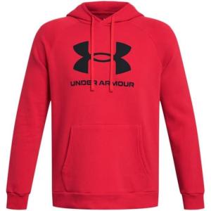 imageUnder Armour Mens Rival Fleece Logo Hoodie601 Red   Black