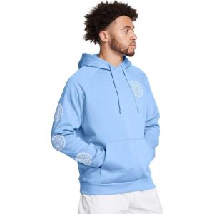 imageUnder Armour Mens Rival Fleece Logo HoodieHorizon Blue