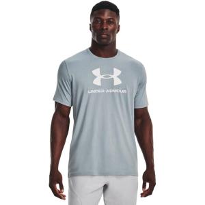imageUnder Armour Mens Sportstyle Logo ShortSleeve TShirt465 Harbor Blue   White