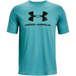 imageUnder Armour Mens Sportstyle Logo ShortSleeve TShirtCosmos 476Black