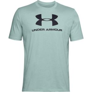imageUnder Armour Mens Sportstyle Logo ShortSleeve TShirtEnamel Blue 477White