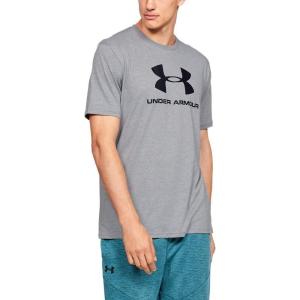 imageUnder Armour Mens Sportstyle Logo ShortSleeve TShirtGray