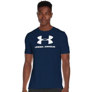 imageUnder Armour Mens Sportstyle Logo ShortSleeve TShirtNavy