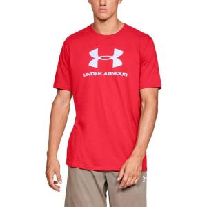imageUnder Armour Mens Sportstyle Logo ShortSleeve TShirtRed