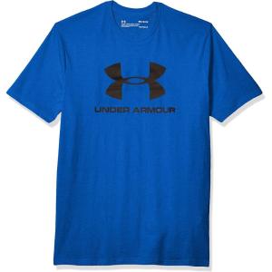 imageUnder Armour Mens Sportstyle Logo ShortSleeve TShirtVersa Blue 486Black