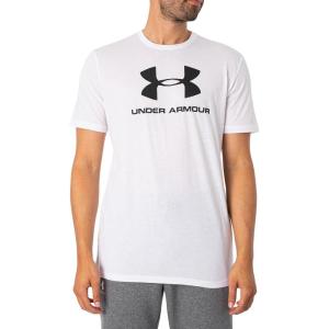 imageUnder Armour Mens Sportstyle Logo ShortSleeve TShirtWhite