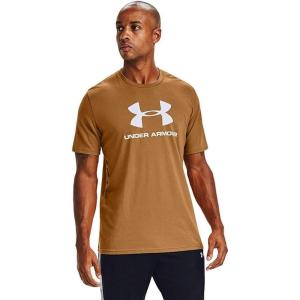 imageUnder Armour Mens Sportstyle Logo ShortSleeve TShirtYellow Ochre 707White