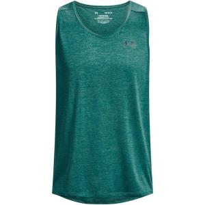 imageUnder Armour Mens Tech Tank 20723 Coastal Teal  Teal Rush  Black