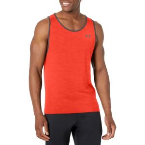 imageUnder Armour Mens Tech Tank 20890 Radio Red   Fresh Clay