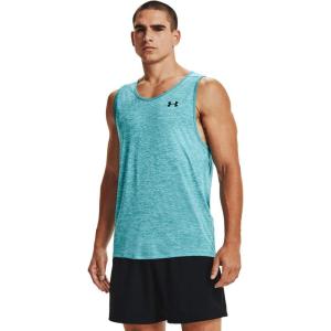 imageUnder Armour Mens Tech Tank 20Cosmos 476Black