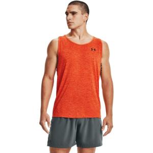 imageUnder Armour Mens Tech Tank 20Rogue Orange 851Black