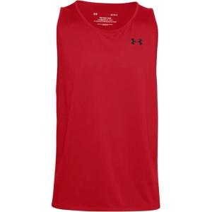 imageUnder Armour Mens Tech Tank 20Versa Red 608Black