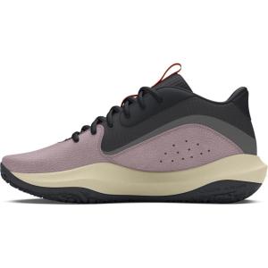 imageUnder Armour Unisex Adult Lockdown 7 Basketball Shoe101 Tetra GrayCastlerockEarthen Orange