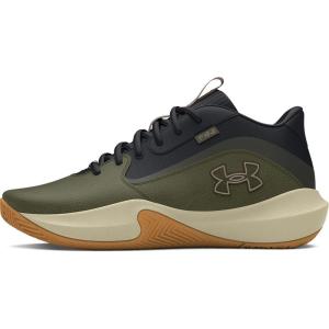 imageUnder Armour Unisex Adult Lockdown 7 Basketball Shoe300 Marine Od GreenBlackTetra Gray